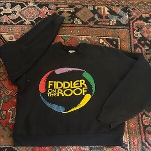 Vintage Fiddler On The Roof raglan sweatshirt
